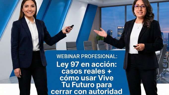 Ley 97 en acción: casos reales + cómo usar Vive Tu Futuro para cerrar con autoridad